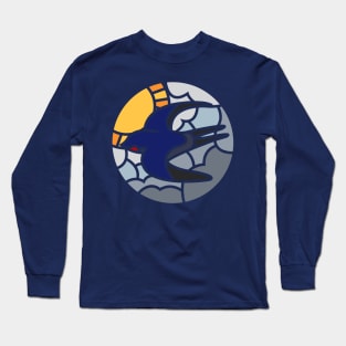 Swallow in the sky mosaic (Full size) Long Sleeve T-Shirt